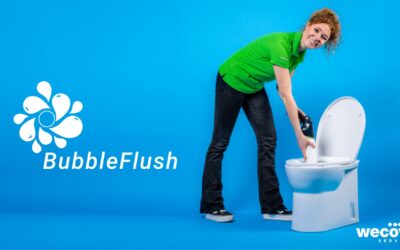 BubbleFlush: Dé innovatie op het gebied van chemievrije toiletreiniging.